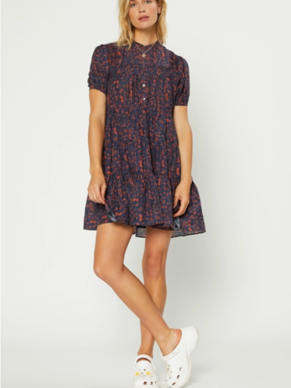 The Parker Tiered Mini Dress by Current Air women’s size medium